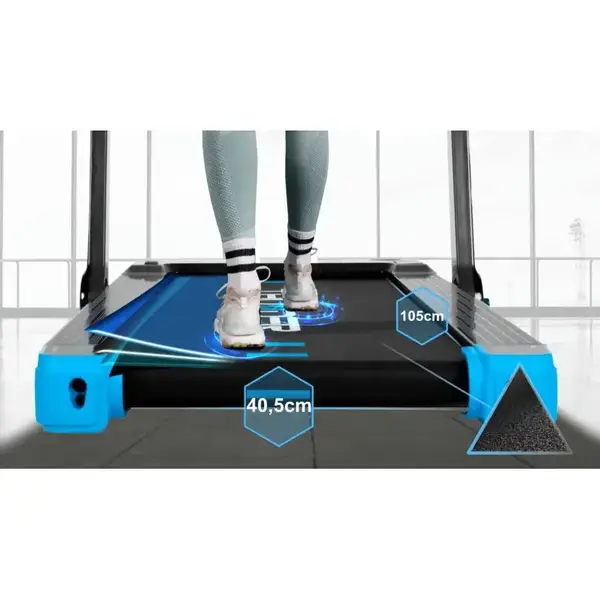 Бігова доріжка електрична THUNDER RACE-BLUE купити недорого в Україні, фото 3