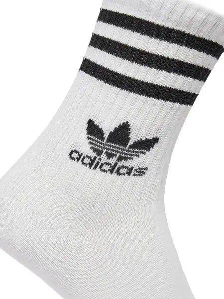 Шкарпетки Adidas CREW SOCK 3STR білий Уні L (43 - 45) купити недорого в Україні, фото 4