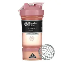 Шейкер спортивный BlenderBottle ProStak 22oz/650ml с 2-мя контейнерами Rose_Pink купить