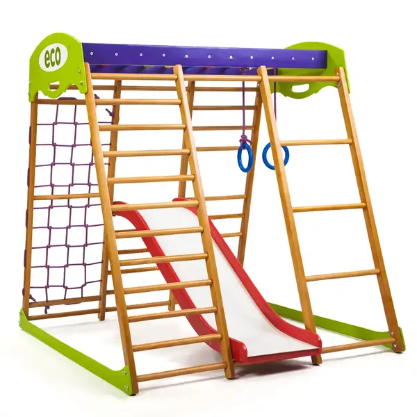 Детский спортивный комплекс для квартиры SportBaby Карамелька Plus 1 купить недорого в Украине, фото 3