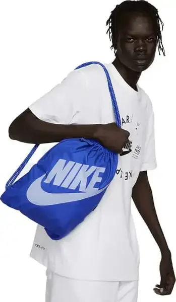 Рюкзак-мішок Nike NK HERITAGE DRAWSTRING 13L синій 33 х 43 см купити недорого в Україні, фото 5