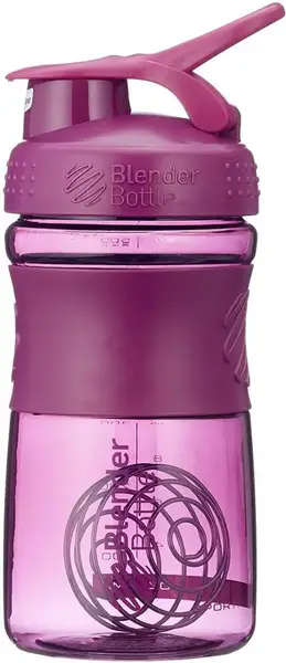 Шейкер спортивный (бутылка) BlenderBottle SportMixer Flip 20oz/590ml Plum купить недорого в Украине, фото 2