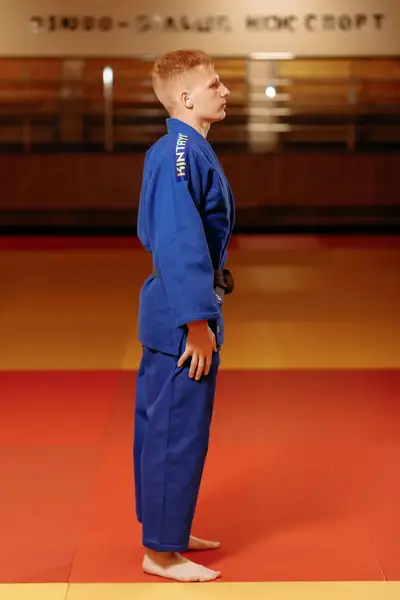 Кімоно для дзюдо синє, TM "Kintayo" Wazari, 180 зріст, щільність 550 гр/м.кв. купити недорого в Україні, фото 2