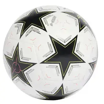 Мяч футбольный Adidas UCL TRN белый, черный, оранжевый | Размер 5 купить недорого в Украине, фото 2