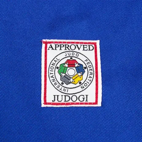 Кимоно для дзюдо Champion II с лицензией IJF Slim Fit | синий/белые полосы | 150 | ADIDAS J750B SF купить недорого в Украине, фото 3