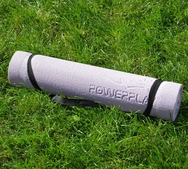 Килимок для йоги та фітнесу PowerPlay 4010 PVC Yoga Mat Лавандовий (173x61x0.6) купити недорого в Україні, фото 6
