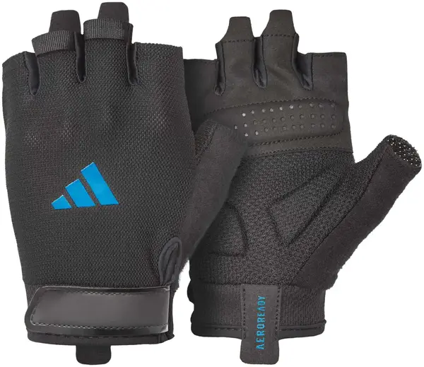 Рукавички для тренінгу Adidas Essential Training Gloves чорний, синій Чол L купити