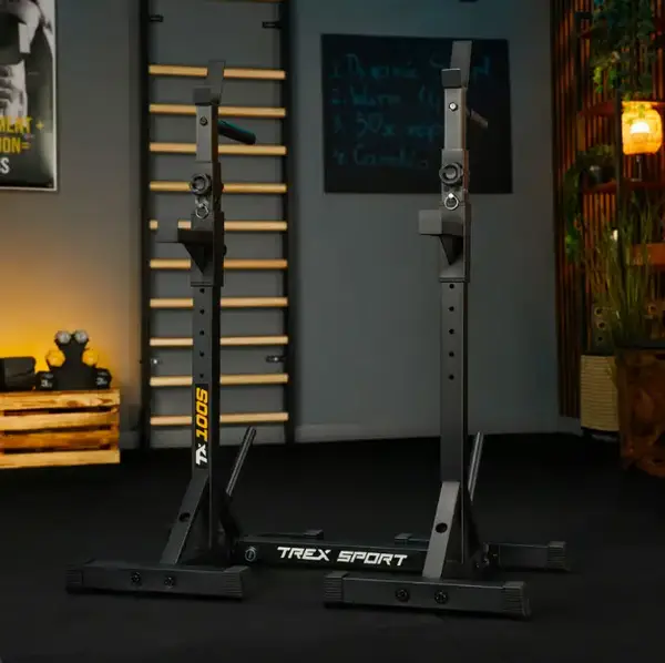 Стойки под штангу Trex Sport TX-100S регулируемые с отжимными ручками. купить недорого в Украине, фото 6