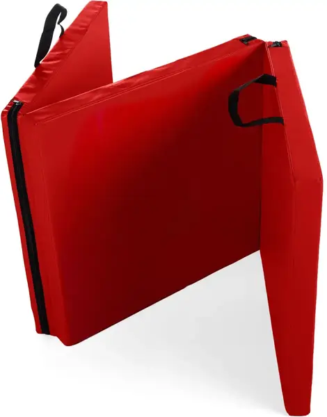 Мат гімнастичний твердий Gymtek 5 см червоний купити недорого в Україні, фото 8