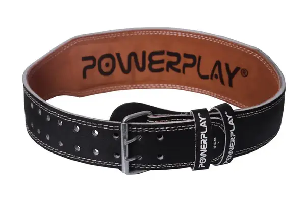 Пояс для тяжелой атлетики PowerPlay 5085 черно-коричневый M купить недорого в Украине, фото 3