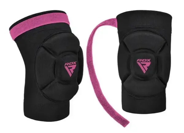 Наколінники спортивні RDX HOSIERY KNEE FOAM K5 BLACK/PINK-S (пара) купити недорого в Україні, фото 4