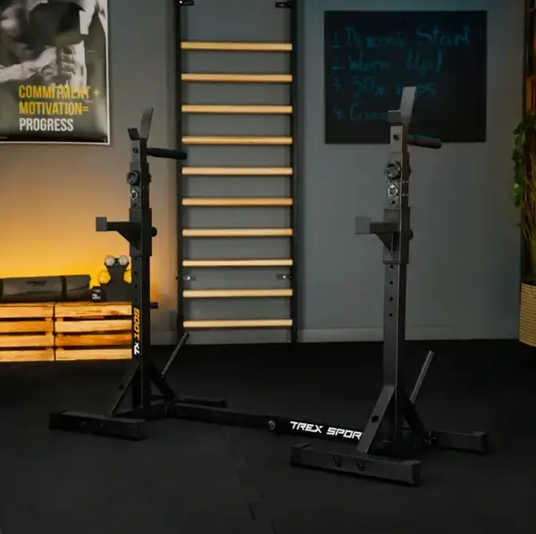 Стойки под штангу Trex Sport TX-100S регулируемые с отжимными ручками. купить недорого в Украине, фото 8