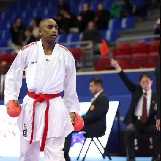 Кімоно для карате INAZUMA GI з червоною вишивкою на плечах | Білий | 180 | SMAI U-INAZ | Великоміри купити недорого в Україні, фото 2