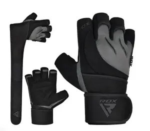 Рукавички для фітнесу RDX L4 Micro Gray/Black XL купити