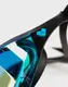 Окуляри для плавання Arena COBRA EDGE SWIPE MIRROR чорний, бірюзовий Уні OSFM купити