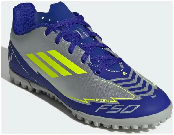 Сороконіжки Adidas F50 CLUB TF J MESSI сріблястий Діт 37 1/3 EU (22,9см) купити недорого в Україні, фото 5