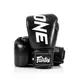Боксерские варежки Fairtex BGV1-ONE (натуральная кожа) Black 14 унций (бинты в комплекте) купить недорого в Украине, фото 36602