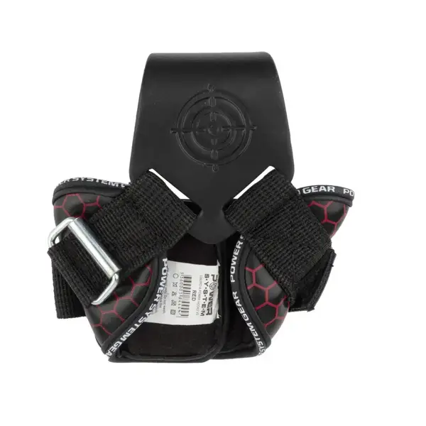 Крюки для тяги на запястье Power System PS-3360 Hooks V2 Black/Red XL купить недорого в Украине, фото 5