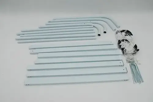 Ворота футбольні Hudora Stadion 300 х 200 см, чорно-білі купити недорого в Україні, фото 6