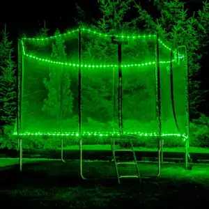 Батут THUNDER OUTSIDE PRO с наружной сеткой 10 футов 305 см черно-голубой купить