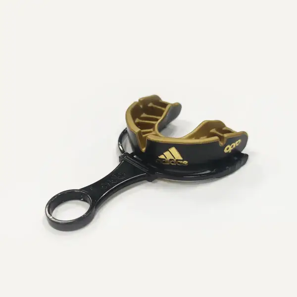 Капа взрослая Adidas Opro Gold черный/золотой | Adidas ADIBP35 купить недорого в Украине, фото 6