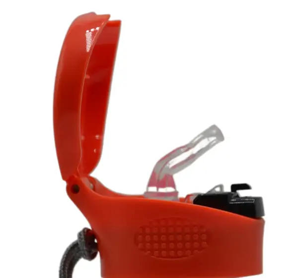 Бутылка для воды CASNO 400 мл KXN-1195 Красная (краб) с соломинкой купить недорого в Украине, фото 7