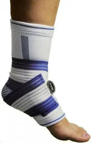 Бандаж на гомілкостоп Power System PS-6009 Ankle Support Pro Blue/White L/XL (1шт.) купити недорого в Україні, фото 9