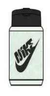 Пляшка Nike TR RENEW RECHARGE STRAW BOTTLE 16 OZ зелений, чорний Уні 437 мл купити
