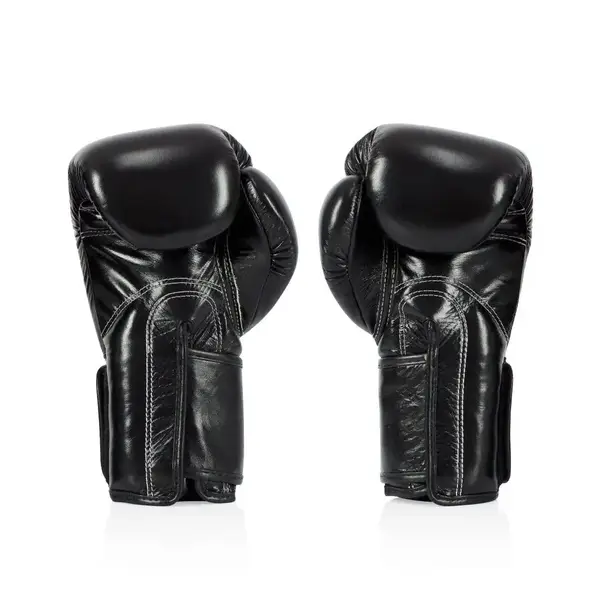 Боксерські рукавиці Fairtex BGV5 Black 10 унцій (бинти в комплекті) купити недорого в Україні, фото 3