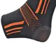 Бандажі на гомілкостоп Power System PS-6022 Ankle Support Evo Black/Orange XL (пара) купити