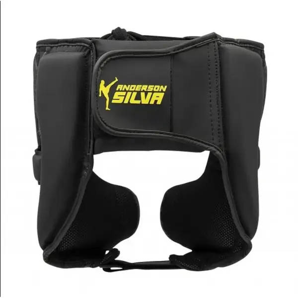 Шолом боксерський ADIDAS X ANDERSON SILVA 50 XL| чорно-жовтий | Обхват голови >61 см | ADIDAS ADIAS50HG купити недорого в Україні, фото 5