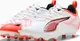Бутси дитячі Puma ULTRA 5 PLAY FG/AG Jr білий, помаранчевий Діт 36 (3.5UK) 22.5 см купити