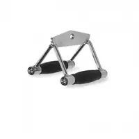 Подвійна рукоятка для гребної тяги Generation Fitness MB-02 (в гумі) Подвійна рукоятка для гребної тяги Generation Fitness MB-02 (в гумі) купити