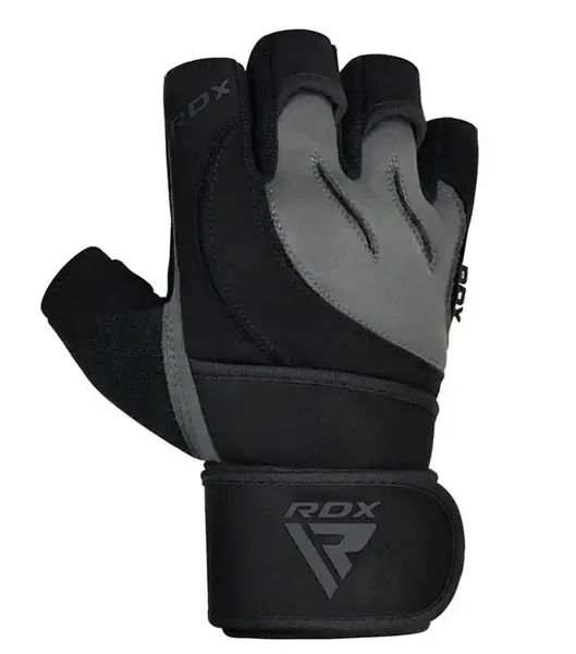 Перчатки для фитнеса RDX L4 Micro Gray/Black L купить