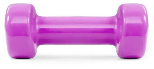 Гантели виниловые PowerPlay 4125 Achilles 2*0,5кг. Розовые ( пара 2шт.) купить недорого в Украине, фото 4