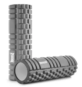 Масажний ролик (роллер) PowerPlay 4404 Massage Roller Сірий (45x14см.) купити
