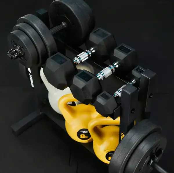 Стійка 2-рівнева для гантелей, дисків та гирь TX-045DR купити недорого в Україні, фото 7