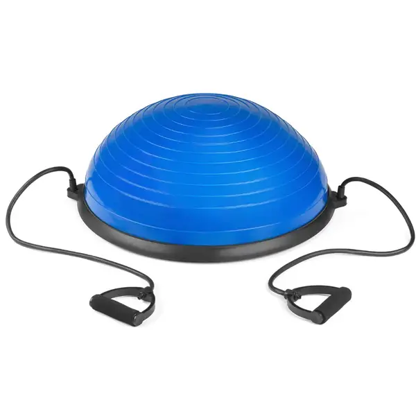 Балансировочная полусфера Gymtek Bosu 58см с эспандерами + насос купить недорого в Украине, фото 3