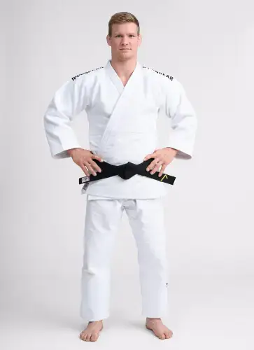 БІЛЕ ЛІЦЕНЗІЙНЕ КІМОНО ДЛЯ ДЗЮДО IPPON GEAR LEGEND 2 (APPROVED IJF) 180 Slim Fit купити
