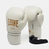 Боксерские перчатки Leone GN059W White/Gold 12 унций (капу в комплекте) купить