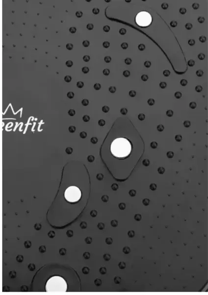 Диск здоров'я Queenfit із масажером чорний купити недорого в Україні, фото 3