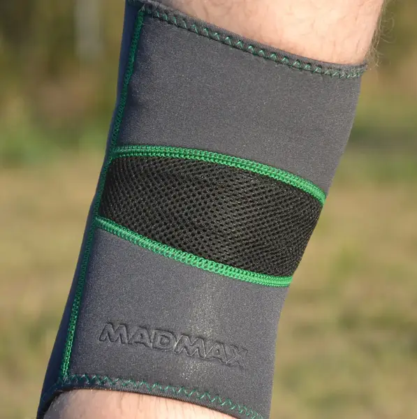 Наколінник MadMax MFA-294 Zahoprene Knee Support Dark Grey/Green (1шт.) L купити недорого в Україні, фото 10