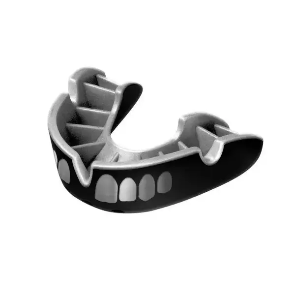 Капа OPRO Silver взрослая (возраст 11+) Grillz Black/Silver (art.102502013) купить недорого в Украине, фото 5