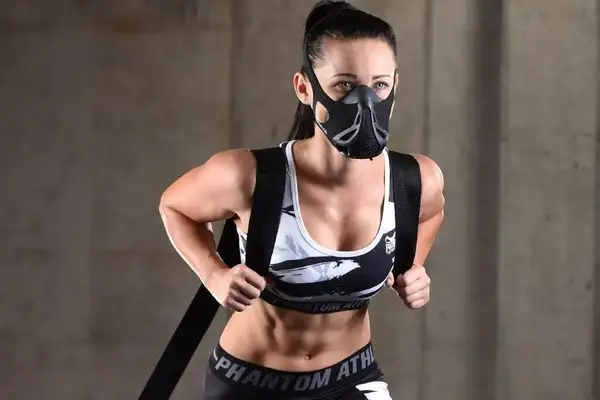 Маска для тренировки дыхания Phantom Training Mask Black S купить недорого в Украине, фото 6