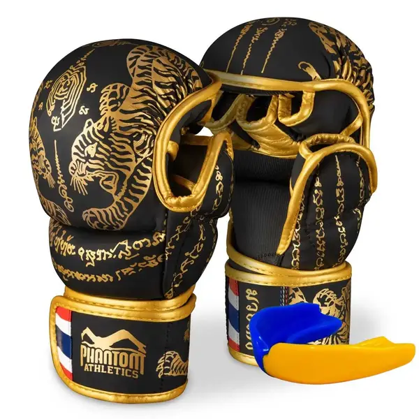Перчатки для ММА Phantom Muay Thai Black Gold L/XL Black Gold купить