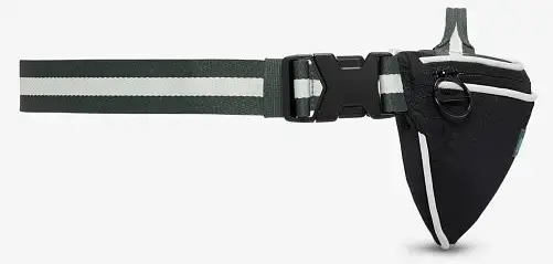 Сумка на пояс Nike NK HERITAGE S WSTPCK - RETRO 1L Черный/Зеленый 28х8х13 см купить недорого в Украине, фото 3