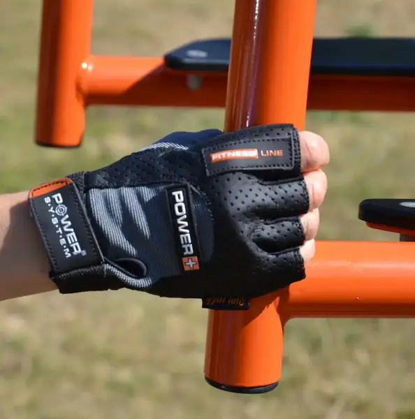 Перчатки для фитнеса Power System PS-2500 Power Plus Black/Grey S купить недорого в Украине, фото 8