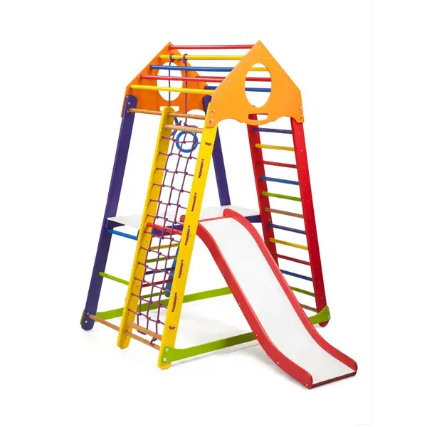Детский спортивный комплекс BambinoWood Color Plus 2 купить недорого в Украине, фото 5