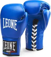 Боксерские перчатки Leone Supreme Blue 8 ун. купить