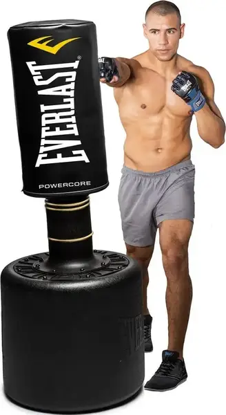 Боксерський мішок Everlast POWERCORE FREE STANDING HEAVY BAG чорний Уні One Size купити недорого в Україні, фото 2
